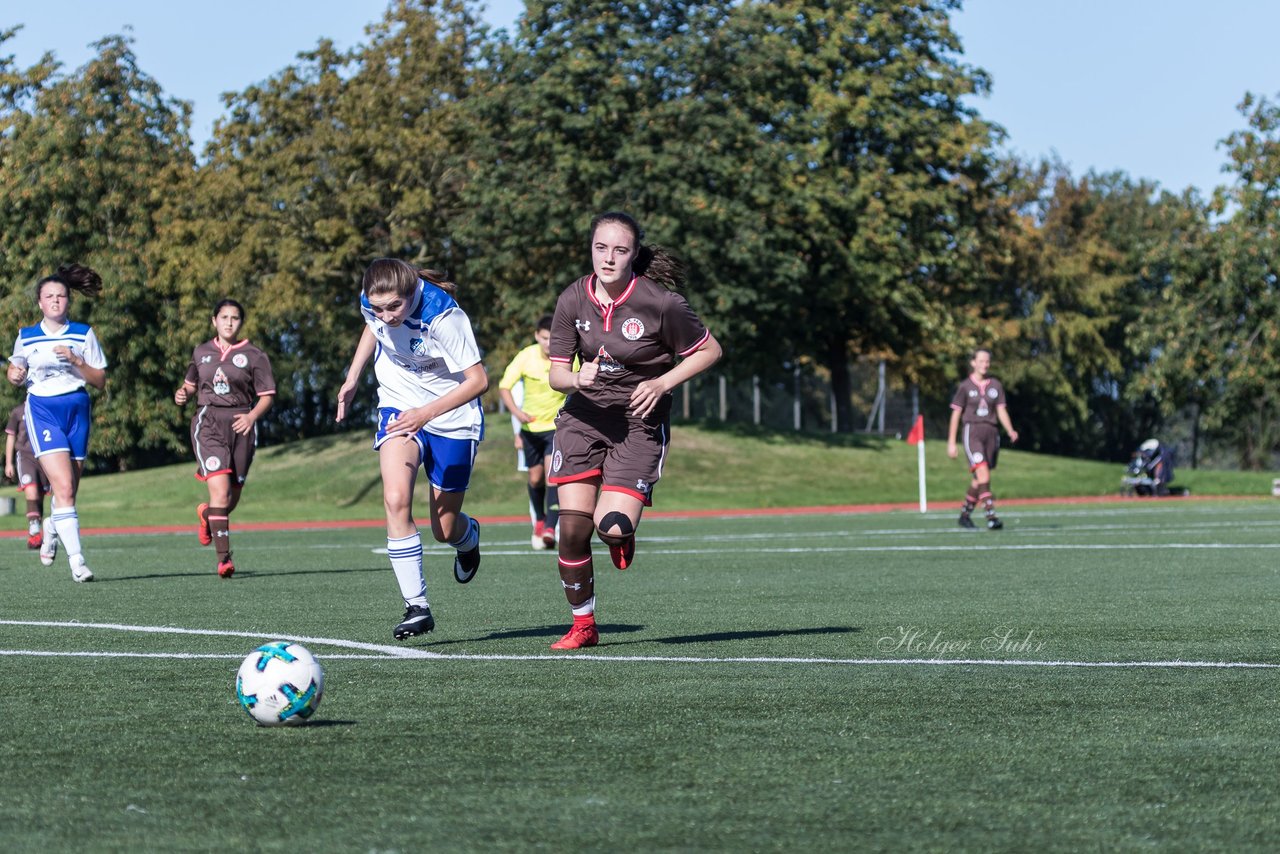 Bild 137 - B-Juniorinnen Ellerau - St.Pauli : Ergebnis: 1:5